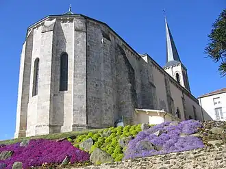 De kerk van Saint-Pardoux