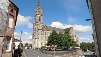 De kerk van Saint-Rémy-en-Mauges