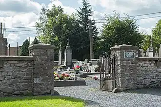 Toegang tot het kerkhof