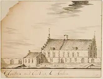 Het Agnietenklooster rond 1700