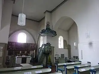 Interieur van deze kerk