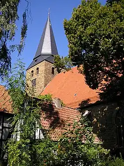 De lutherse St.-Andreaskerk in Lübbecke