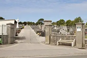 Toegang tot de begraafplaats