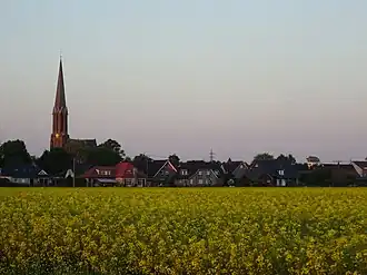 Hüthum met toren St. Georg