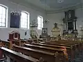 Interieur van deze kerk