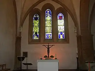 Altaar in deze kerk
