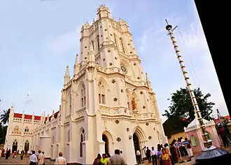 Kathedraal van Trivandrum in 2012