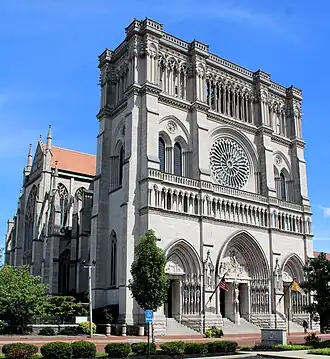 Saint Mary's Cathedral Basilica of the Assumption in Covington in 2023