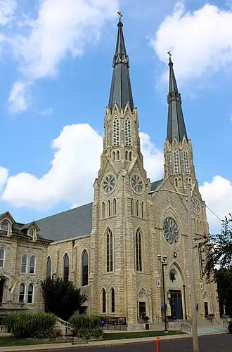 Saint Mary Cathedral in Peoria in 2023