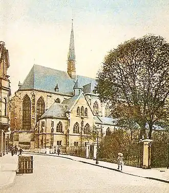 De kerk rond 1900