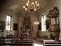 Interieur van deze kerk