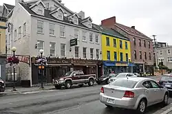 Deel van het Water Street Historic District (even huisnummers)