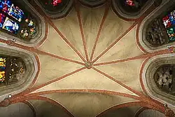 Waaiergewelf van het koor