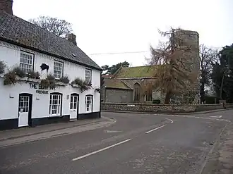 Kerk van St Andrew en de Boar Inn