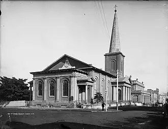 St James' Church in circa 1890, door Henry King.