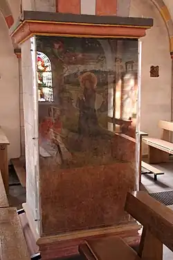 Middeleeuwse wandbeschildering