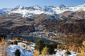 Meer van Sankt Moritz