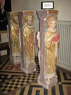 19e-eeuwse reliëfs van Wiro, Plechelmus en Otgerus