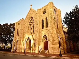 Saint Patrick Cathedral in Fort Worth in 2018