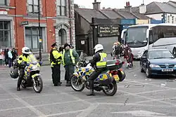 Noord-Ierse politie op de Transalp XL650V