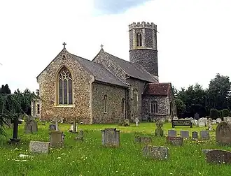 De kerk St Remigius in Roydon