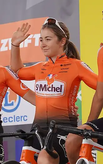 Simone Boilard bij de Tour de France Femmes 2022