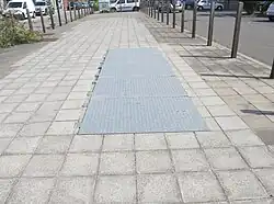 De plek waar ooit de ingang van Centenaire stond