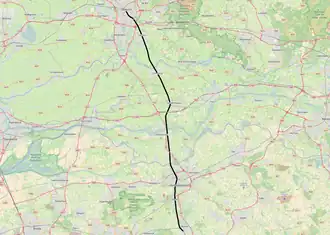 Spoorlijn Utrecht - Boxtel op de kaart