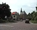 Nieuwstraat met de Hervormde Kerk
