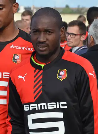 Sio in 2015 als speler van Stade Rennais