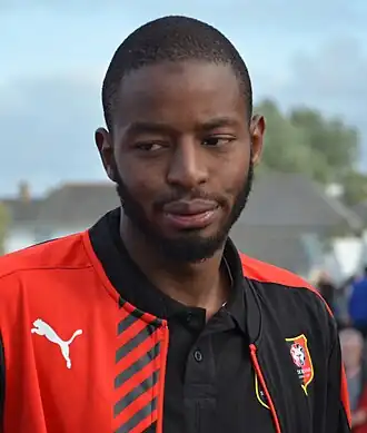 Diallo in 2015 als speler van Stade Rennais