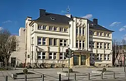 decoratief beeldhouwwerk (1938), Pétange