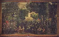 Verdure met vogels (grootste)