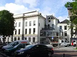 Achterzijde van het stadhuis van Utrecht