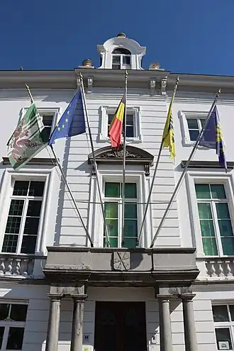 Het stadhuis van Zottegem