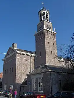 Het nieuwe stadhuis uit 1956