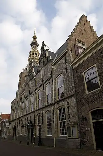 Vooraanzicht van het Stadhuismuseum