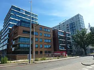 Woonblokken Hartje Wenen, Hartje London en Hartje Rio