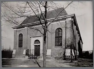 De kerk in 1936, zonder toren