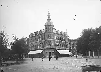 Café-restaurant Parkzicht, de locatie van het toernooi