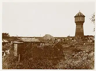 De watertoren in 1930