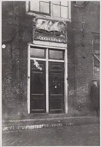 Nieuwe Teertuinen, vlak voor de sloop