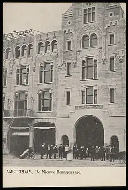 Beurspassage in het gebouw van de Algemeene Maatschappij van Levensverzekering en Lijfrente