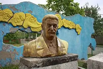 Een Stalin monument