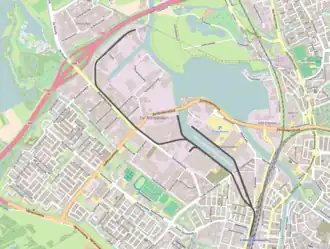 Stamlijn De Rietvelden op de kaart