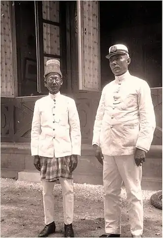 F.Stammeshaus met Polèm te Atjeh