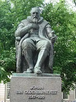 Johan van Oldenbarnevelt, 1954, Lange Vijverberg, Den Haag