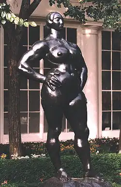 Standing Woman uit het Milwaukee Art Museum, in de tuin van het Witte Huis