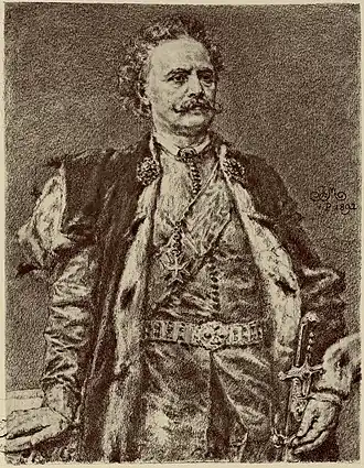 Stanislaus Leszczynski, verloor de strijd om de Poolse troon