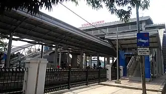 Nieuw gebouw van Station Klender, 2019